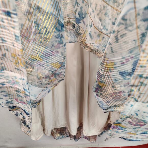 Anthropologie Somerset Collection Halter Edition Midi Dress Women’s SZ LG - Picture 7 of 16